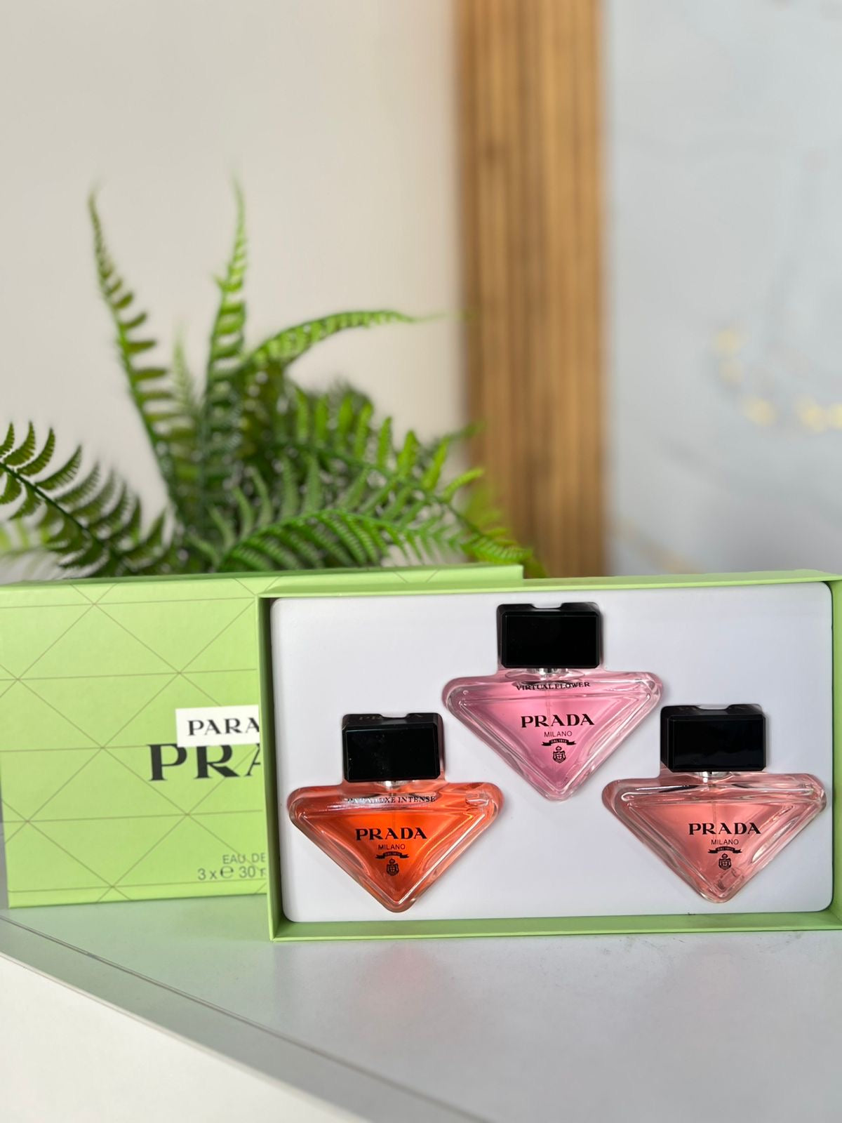 Prada mini perfume box