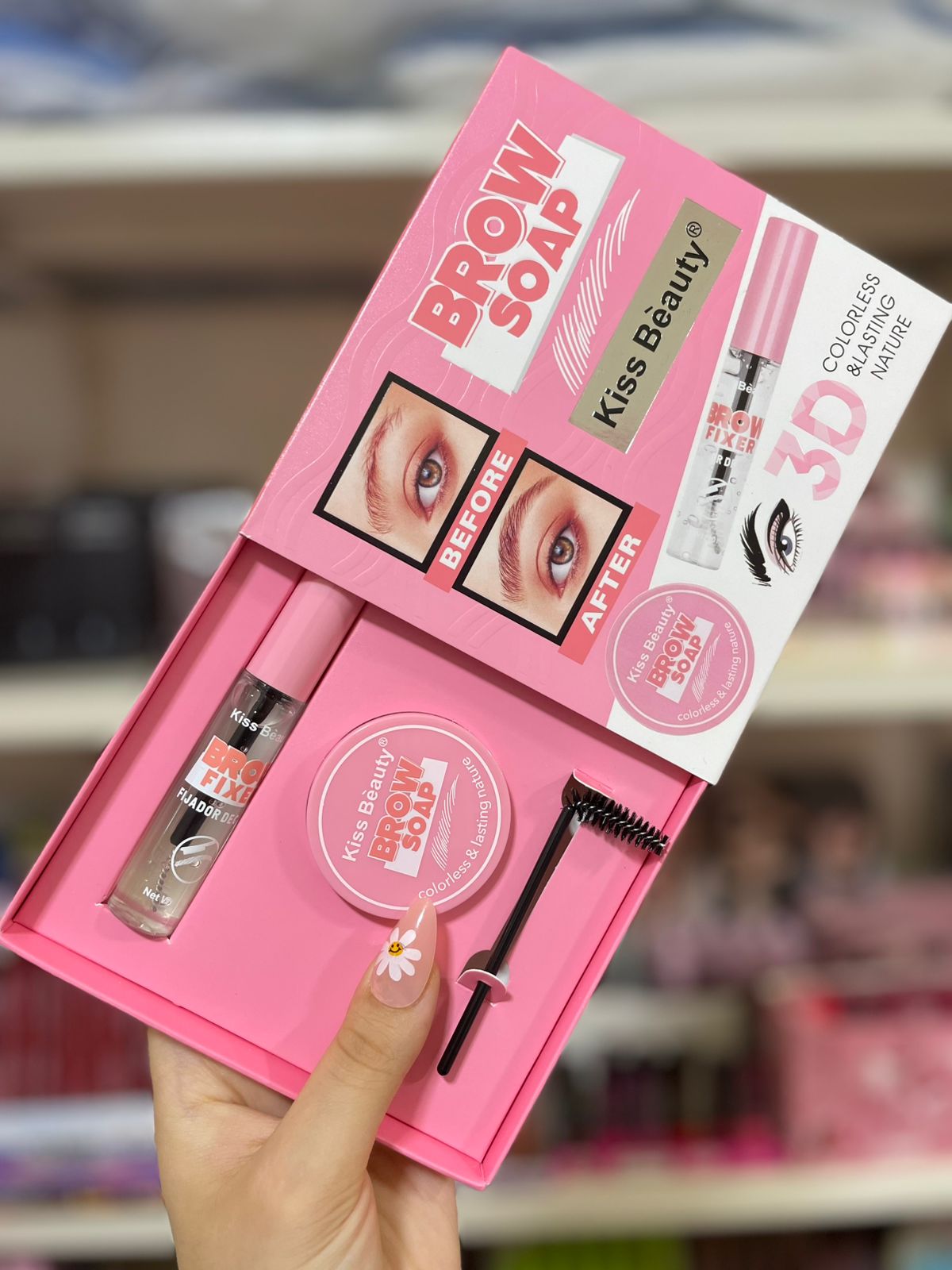 Gel for eyebrows and lashes