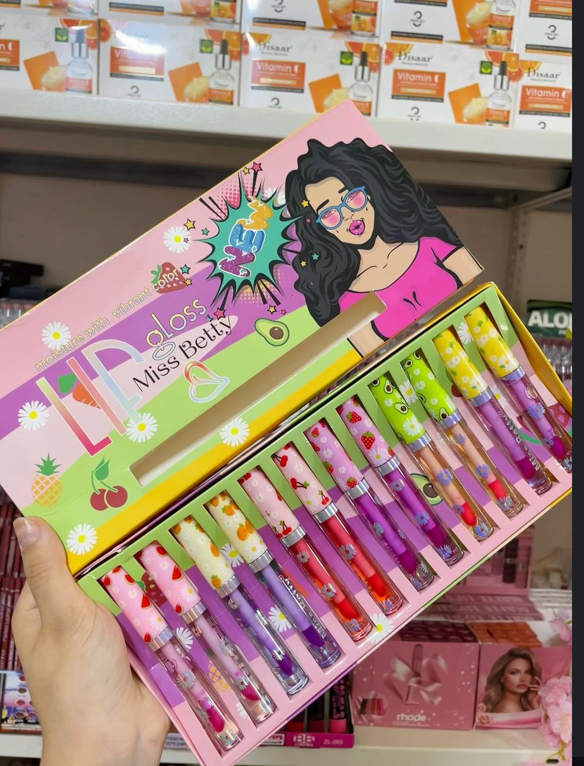 Set lipgloss 12 pcs