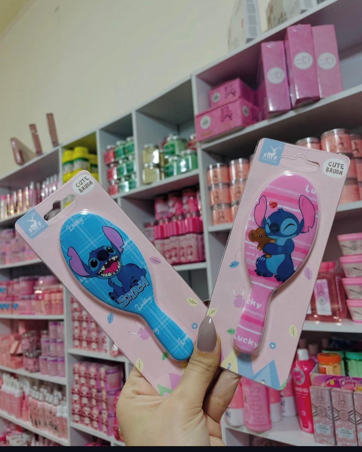 Hair brush stitch
